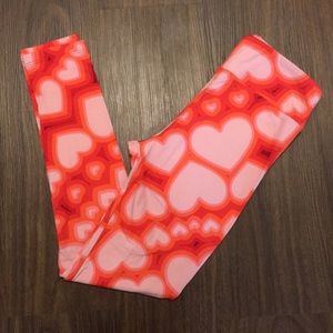 NEW OS LuLaRoe Valentine’s Leggings